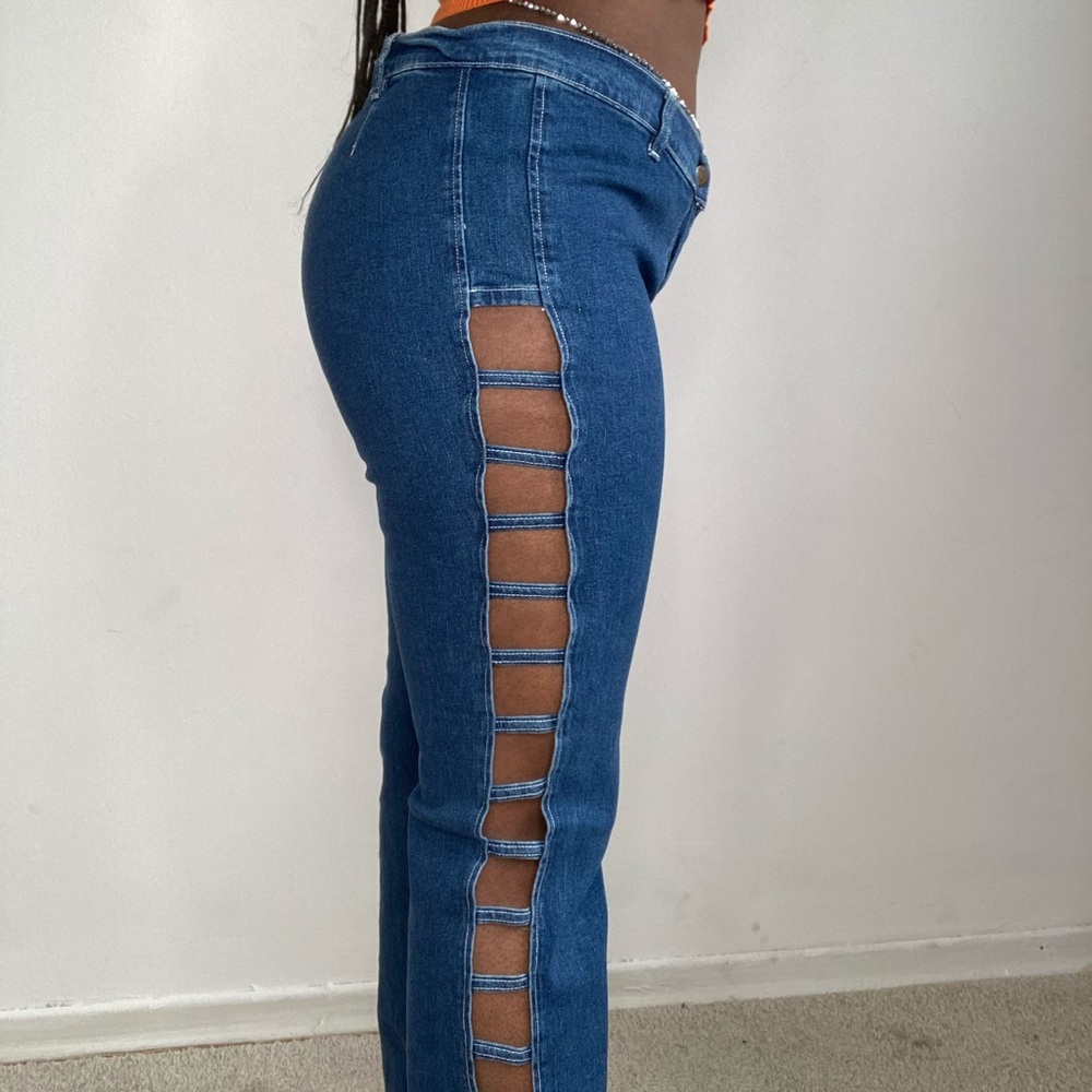 LOBO Jeans 👖 w side cuts (the first one of…